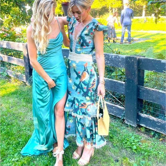 THE MOST BEAUTIFUL PAT BO DRESS EVER! Mint condition. Retail $950 - Picture 1 of 8